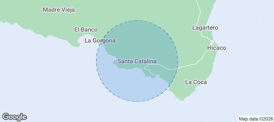 Santa Catalina Airbnb map